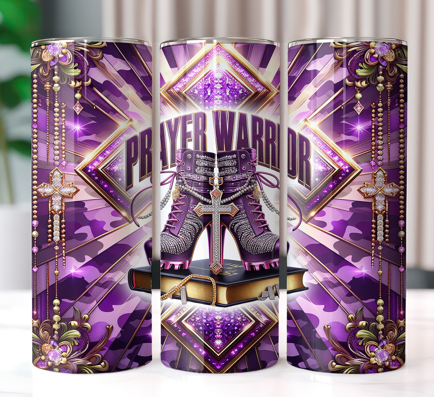 Prayer warriors tumbler