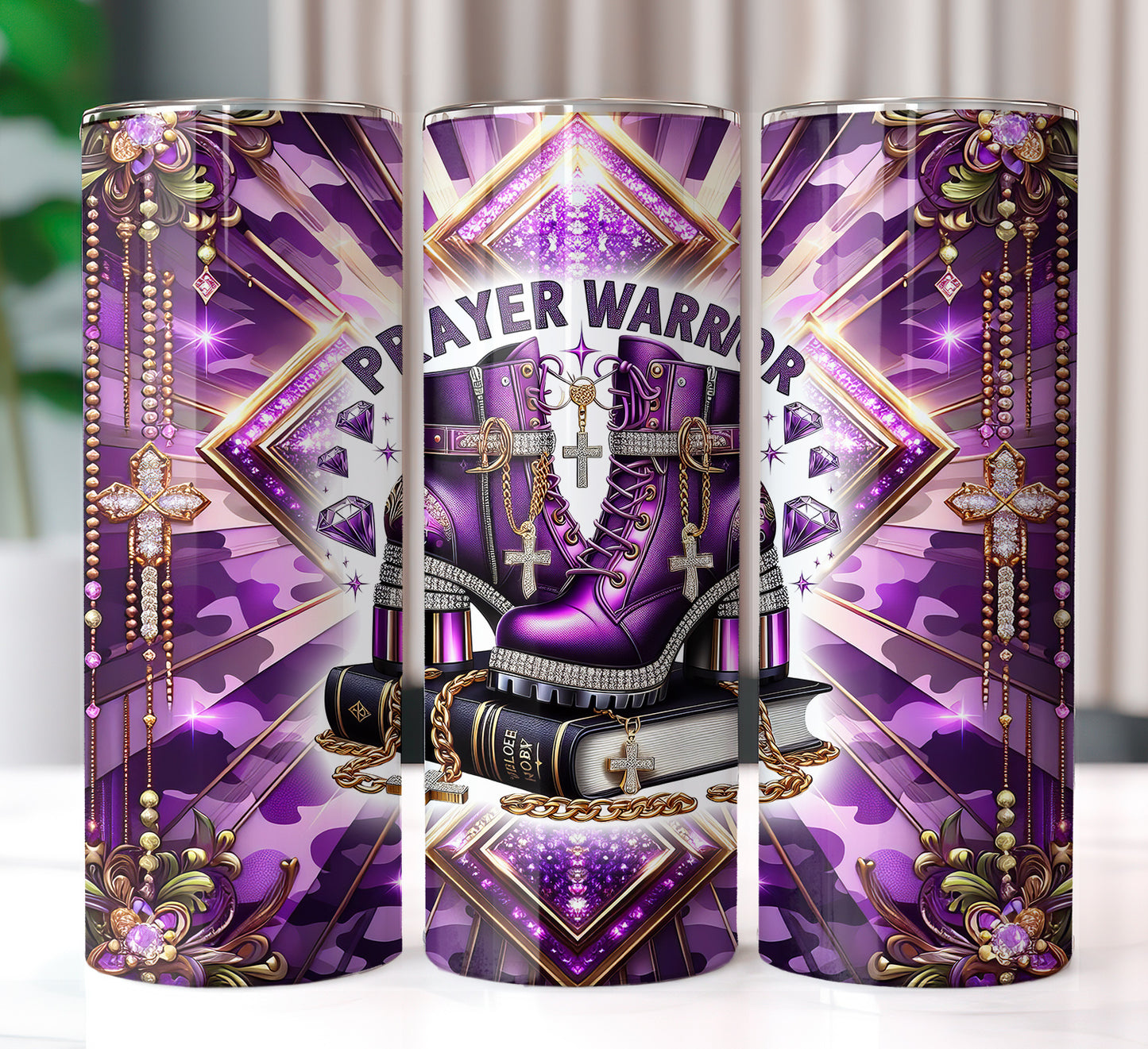 Prayer warriors tumbler