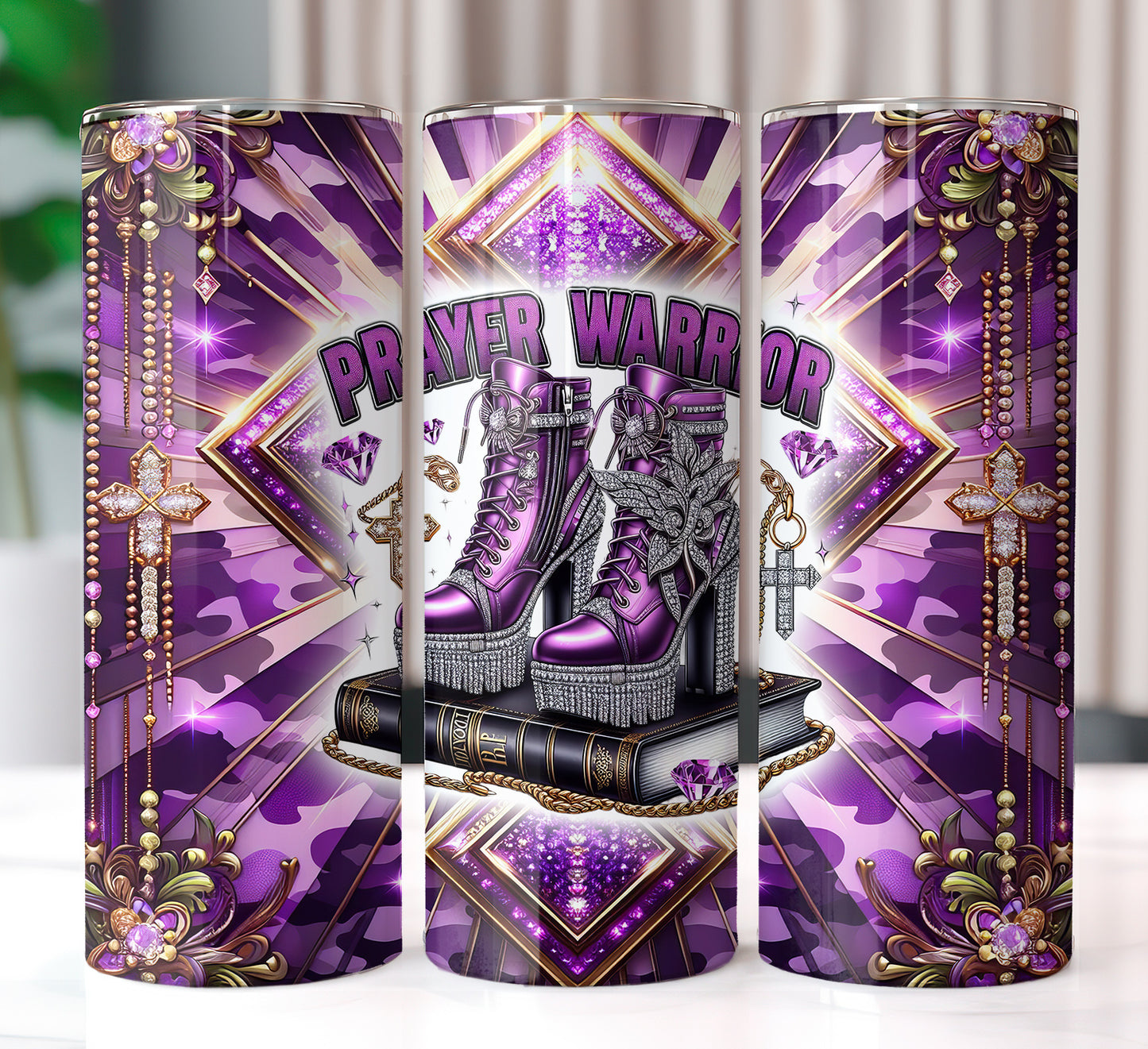 Prayer warriors tumbler