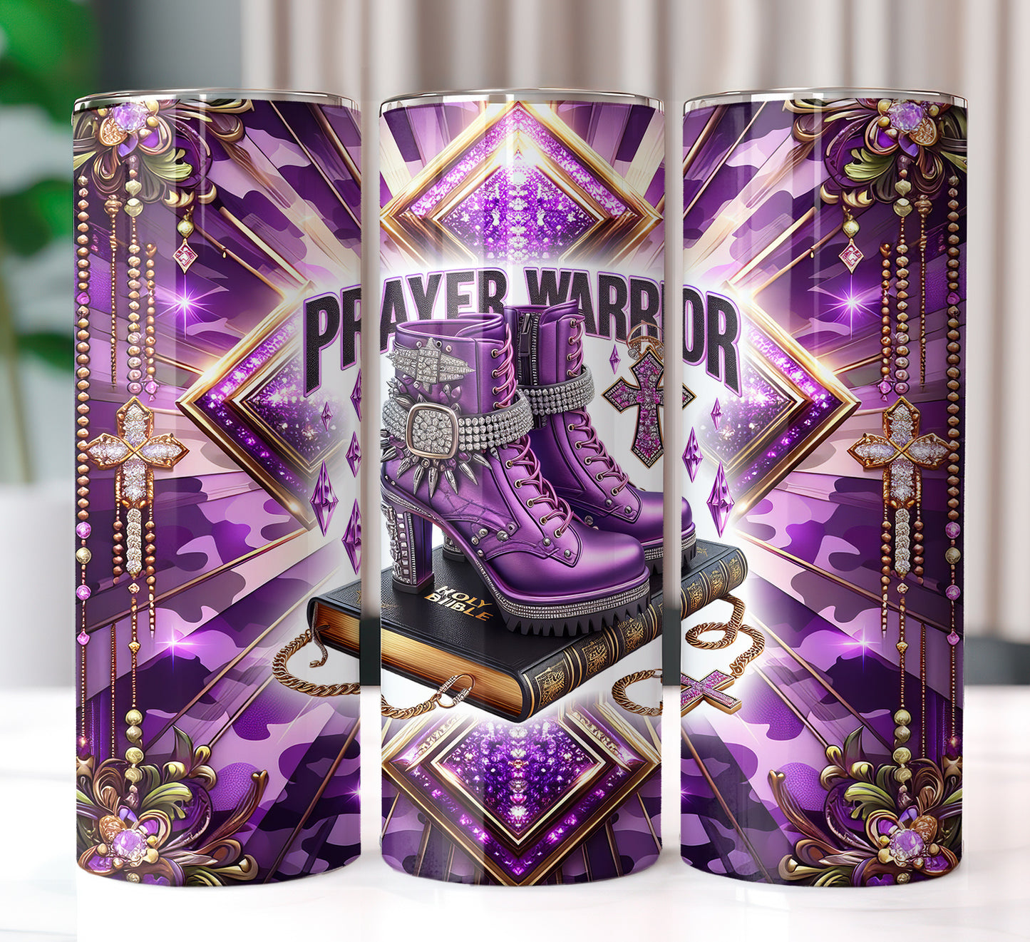 Prayer warriors tumbler