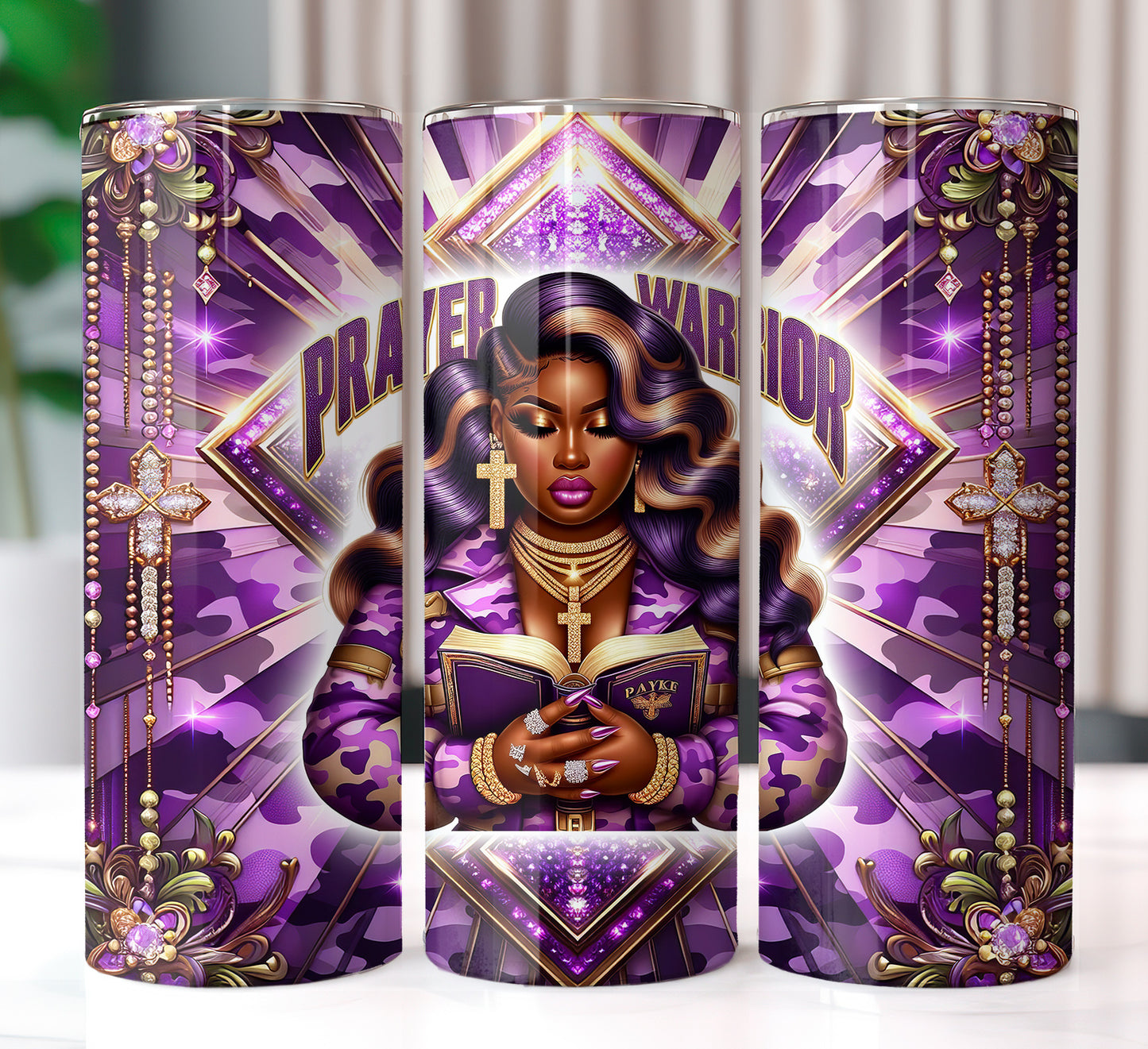 Prayer warriors tumbler