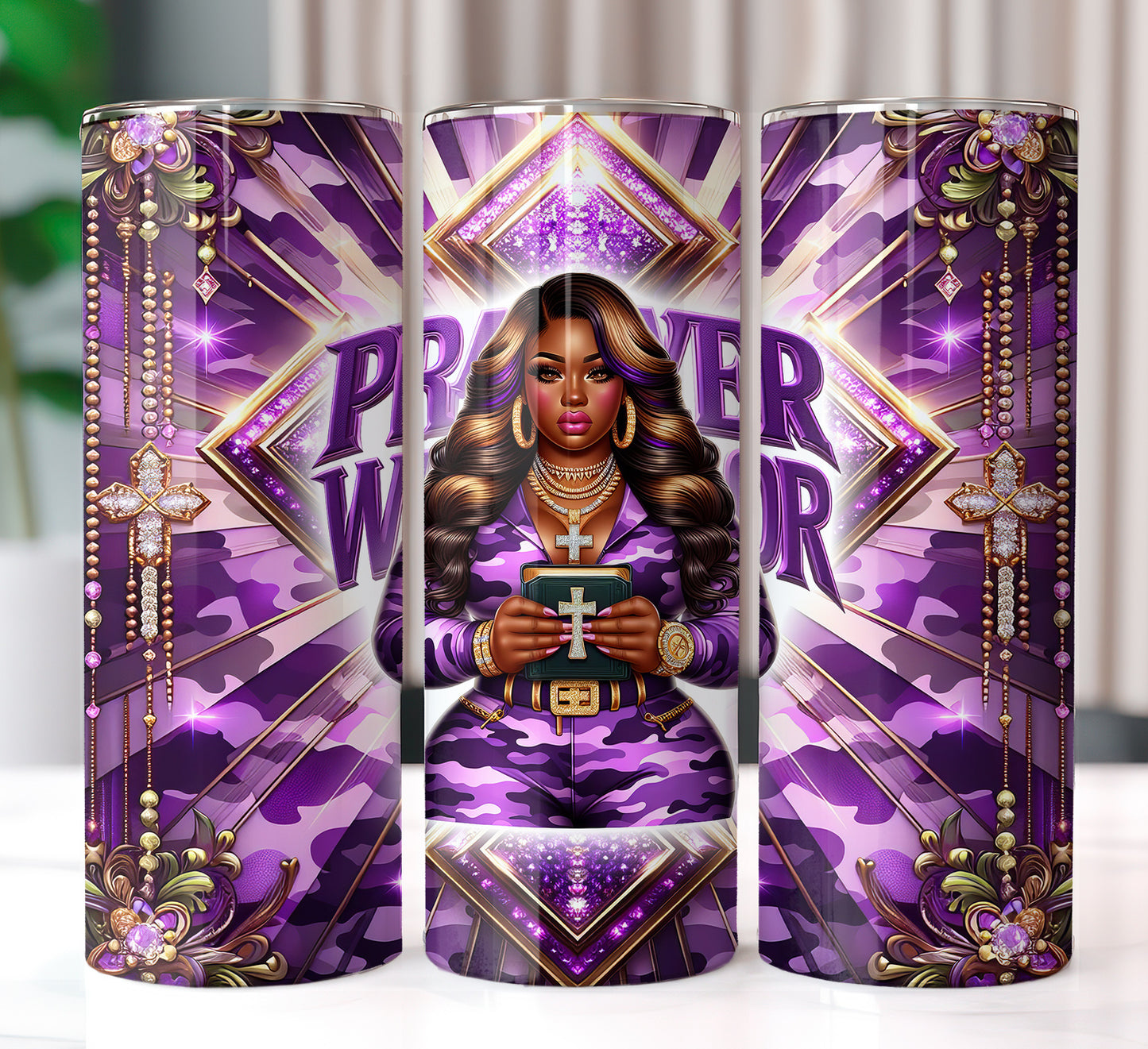 Prayer warriors tumbler