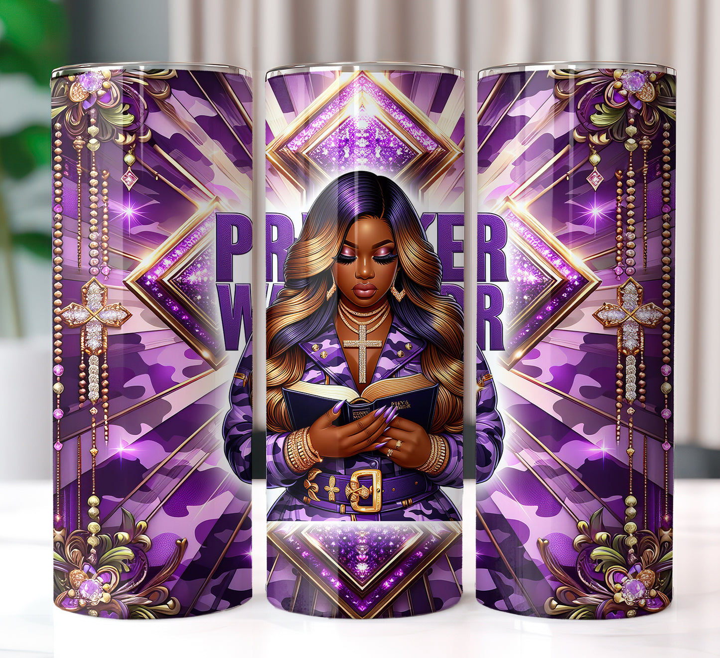 Prayer warriors tumbler