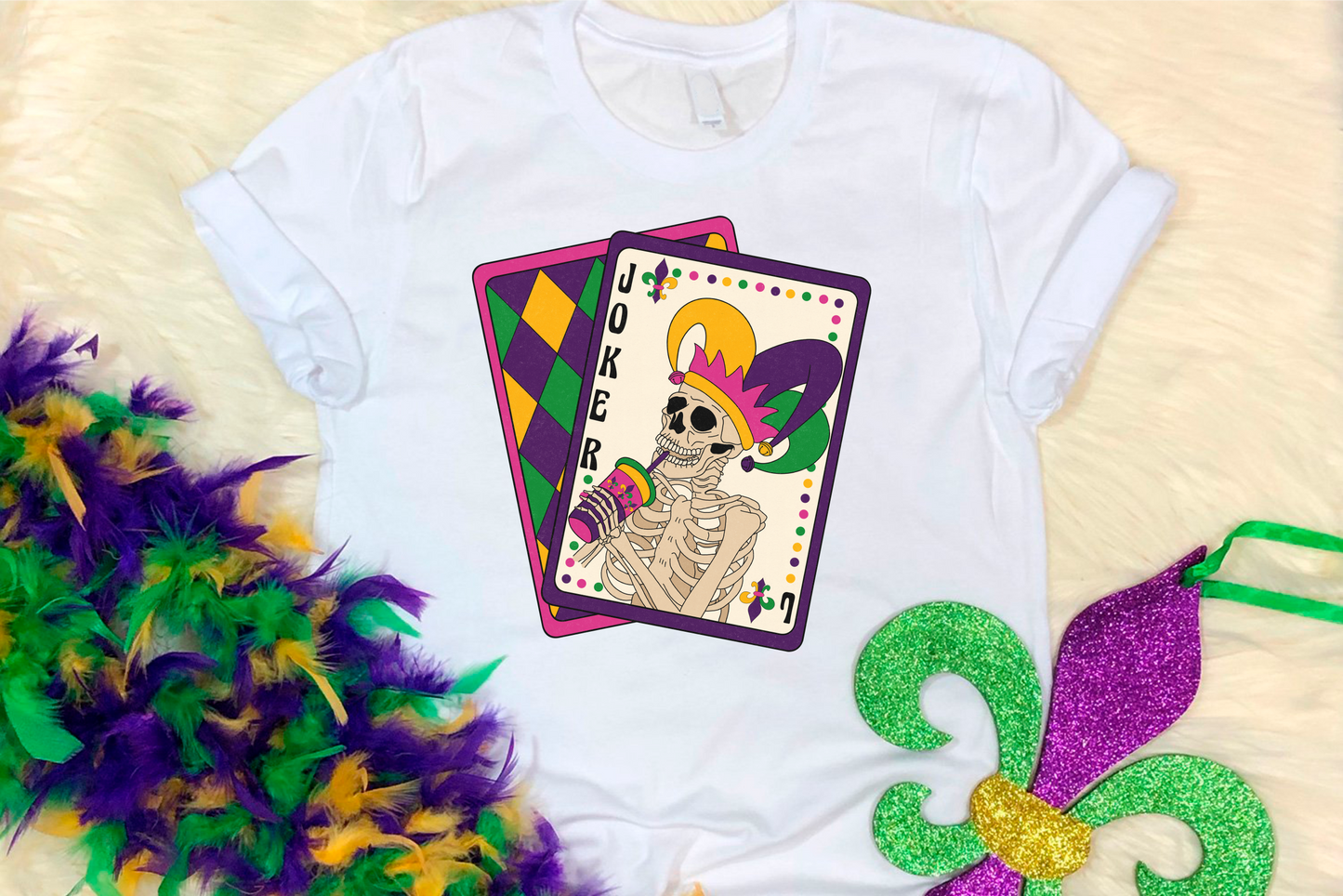 Mardi Gras shirt sublimation