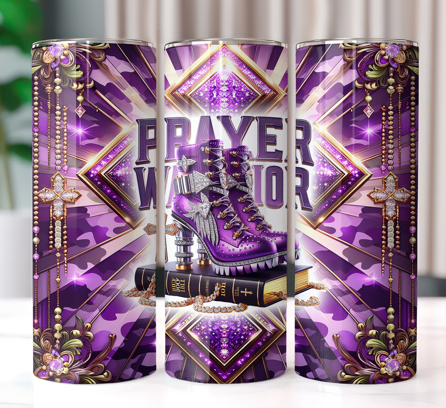 Prayer warriors tumbler