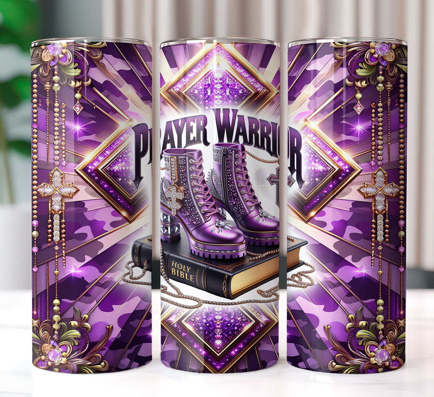 Prayer warriors tumbler