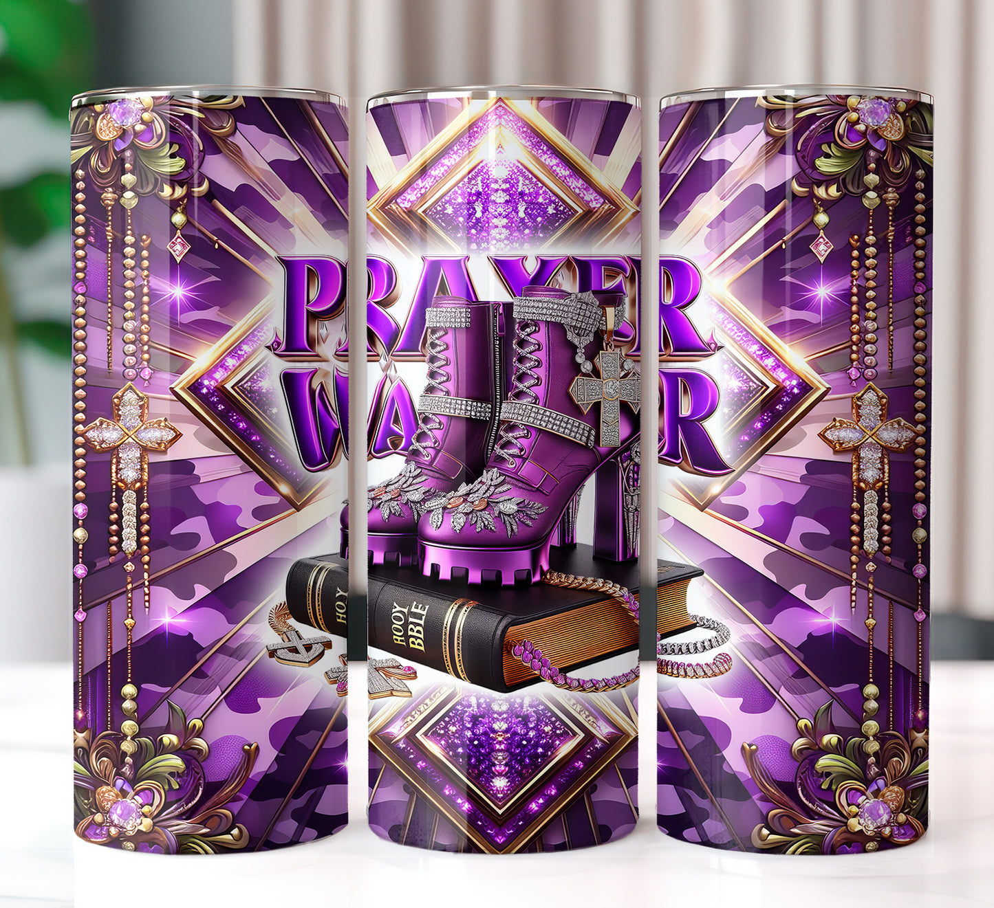 Prayer warriors tumbler