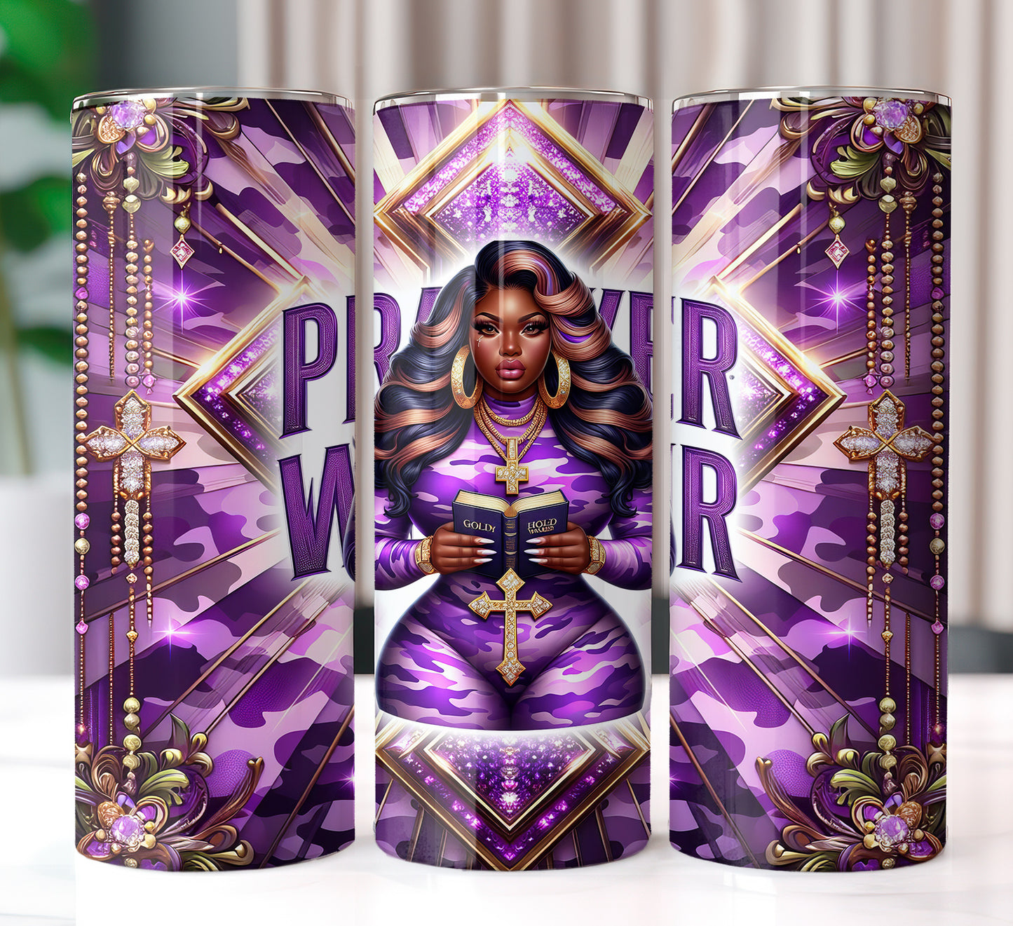 Prayer warriors tumbler