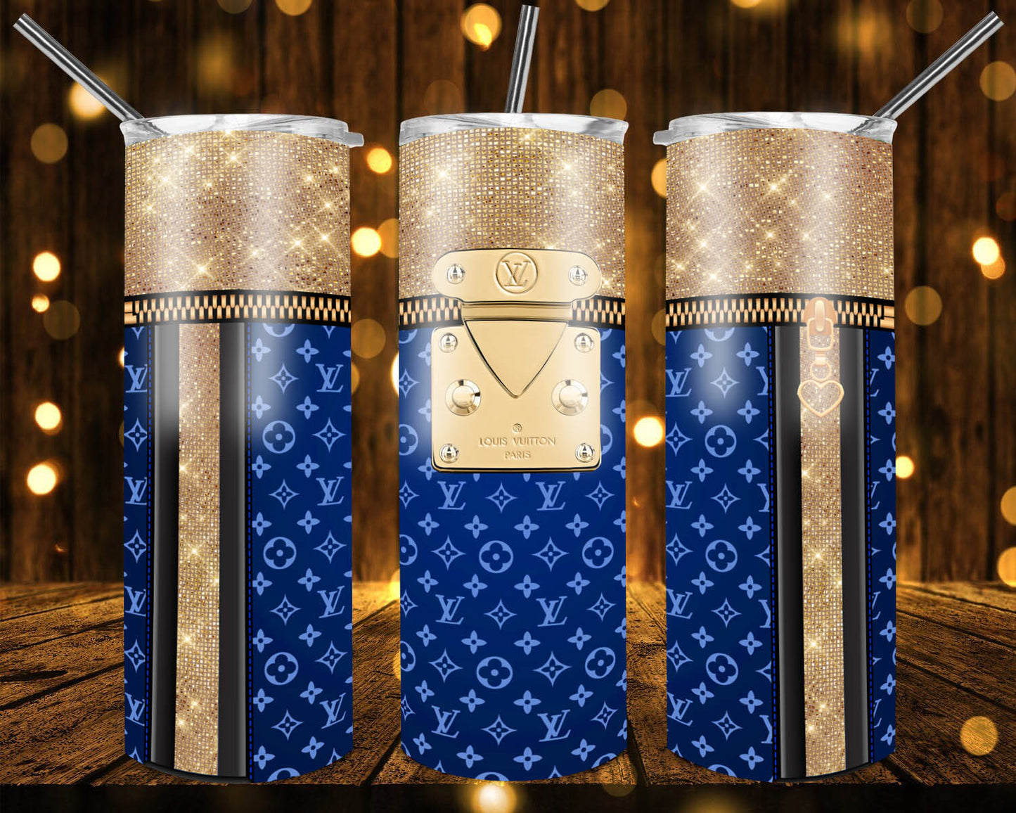 LV & Coach tumbler