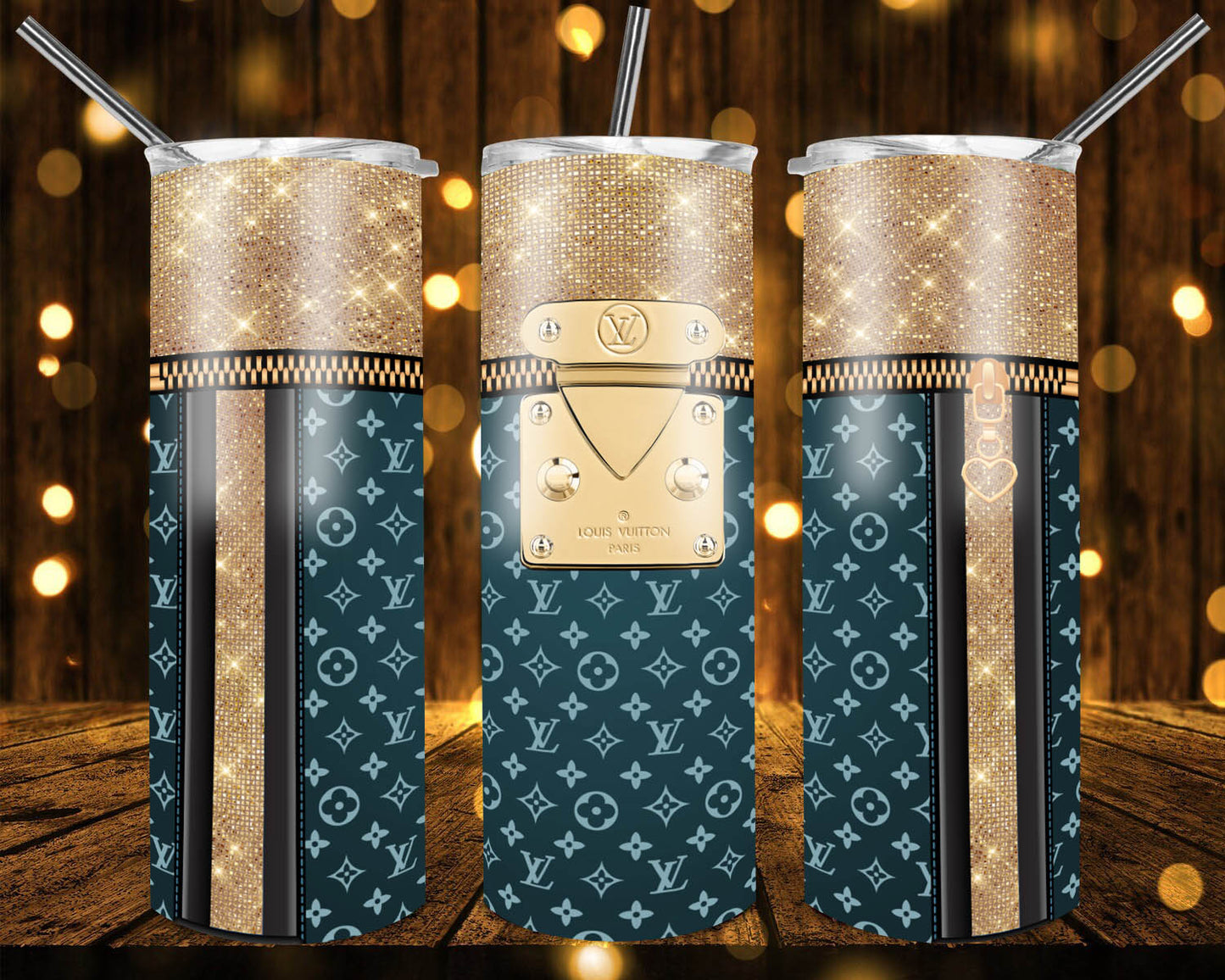 LV & Coach tumbler