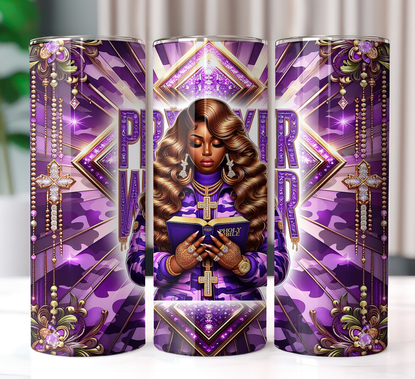 Prayer warriors tumbler