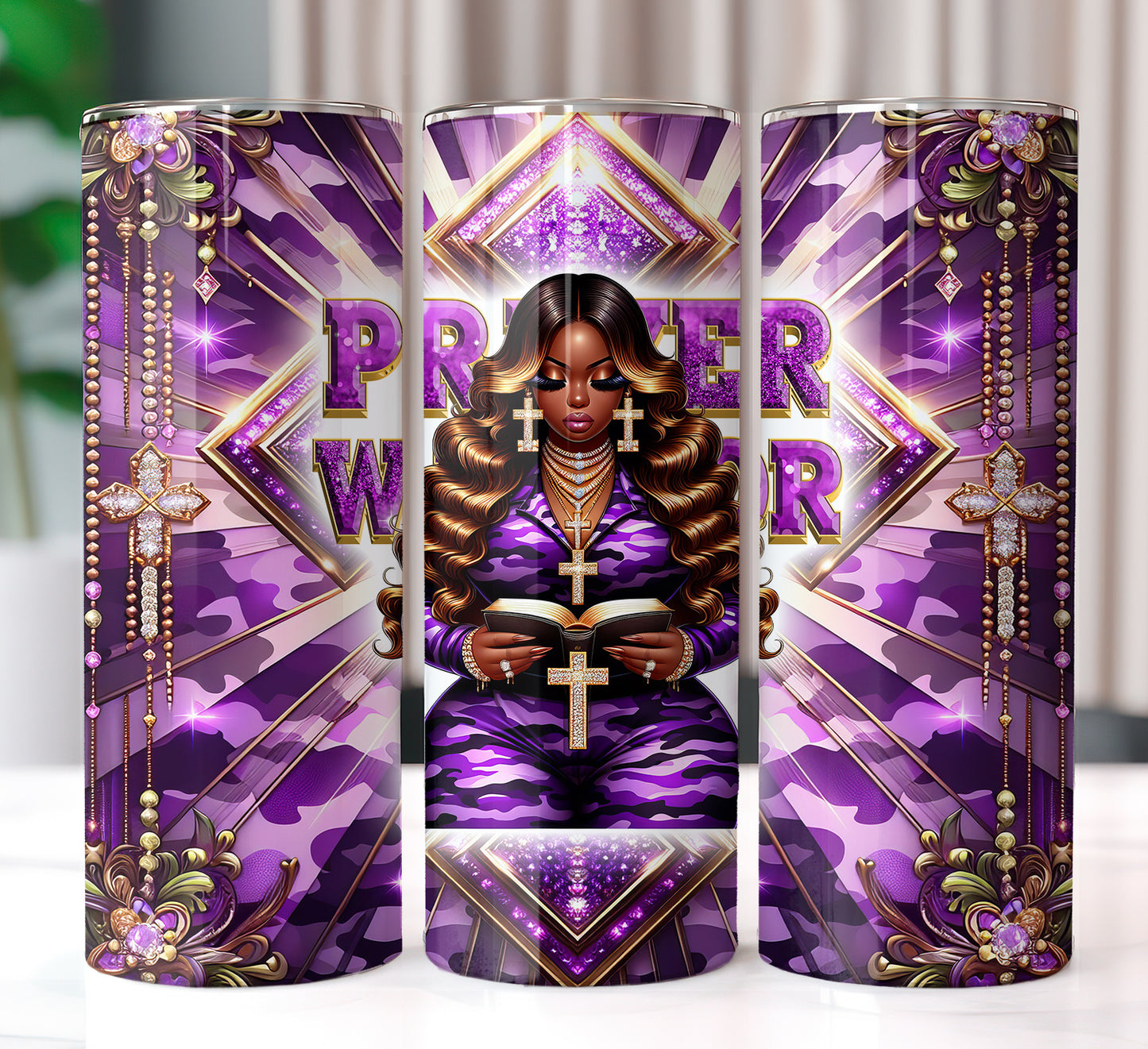 Prayer warriors tumbler