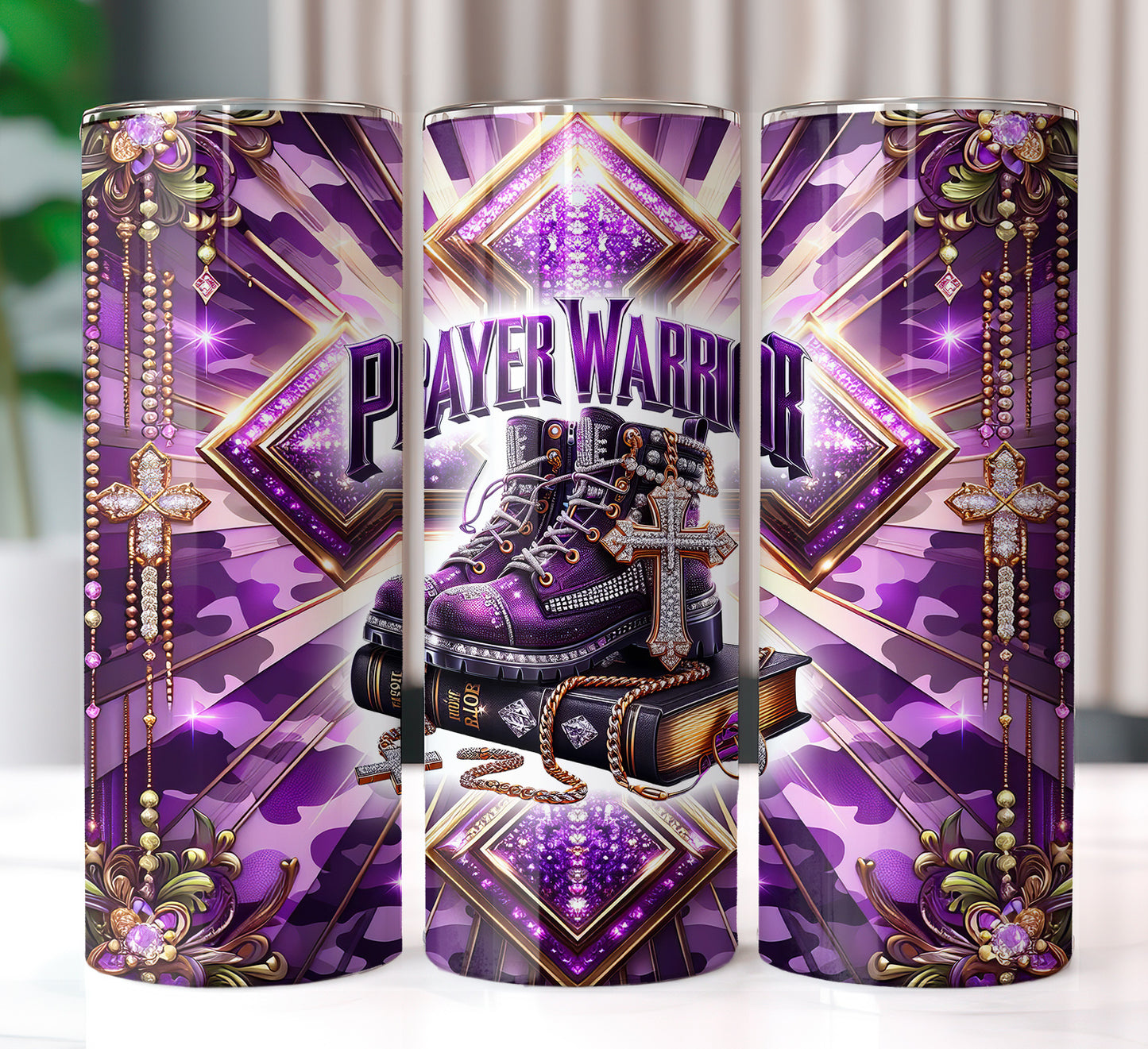 Prayer warriors tumbler