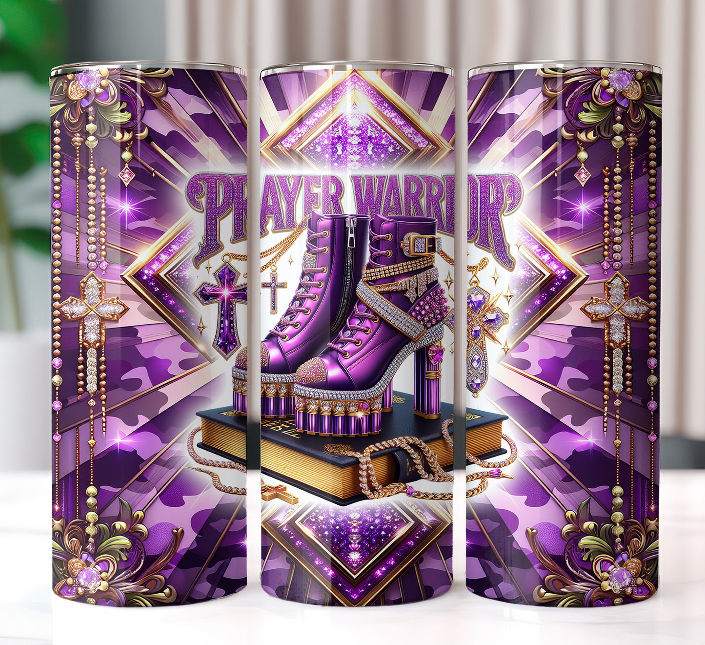 Prayer warriors tumbler