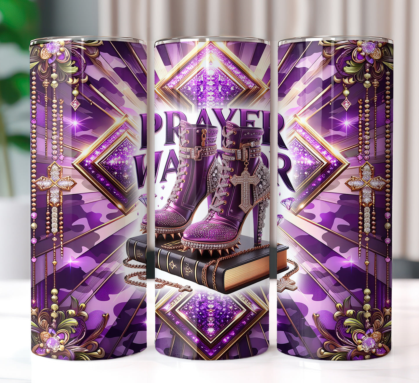 Prayer warriors tumbler