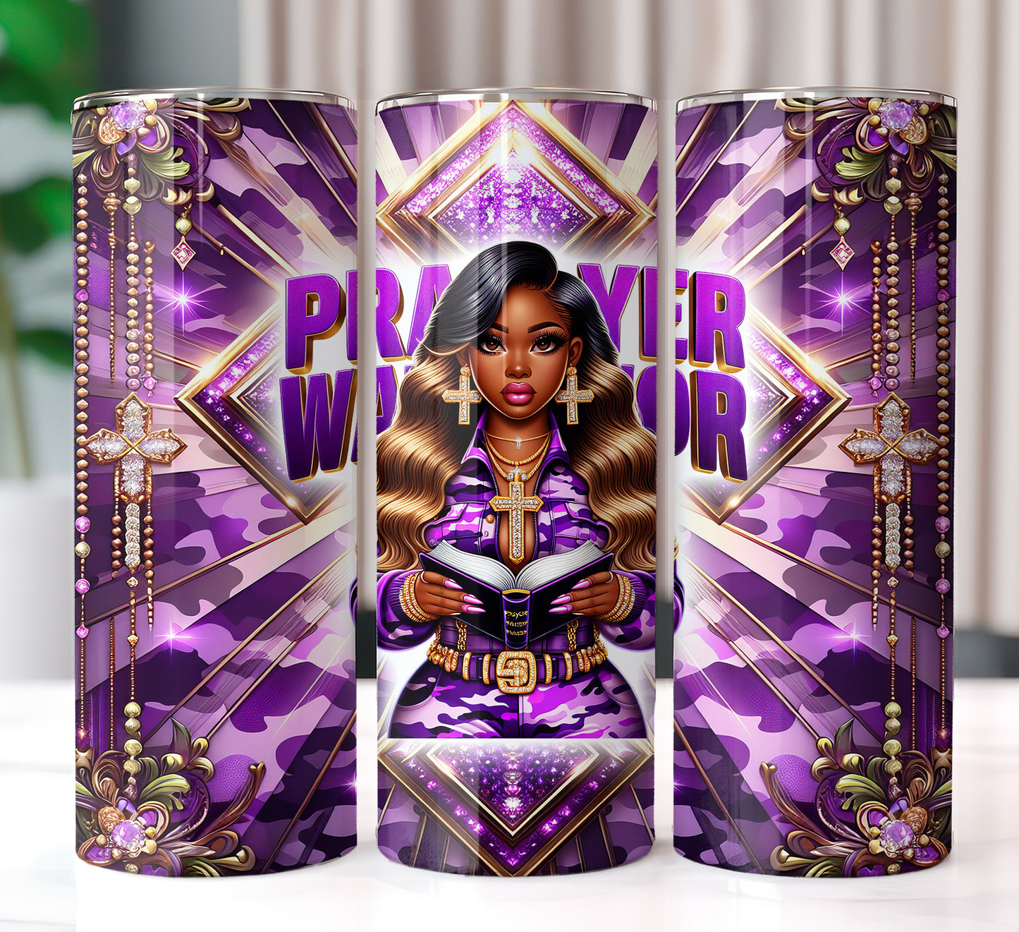 Prayer warriors tumbler