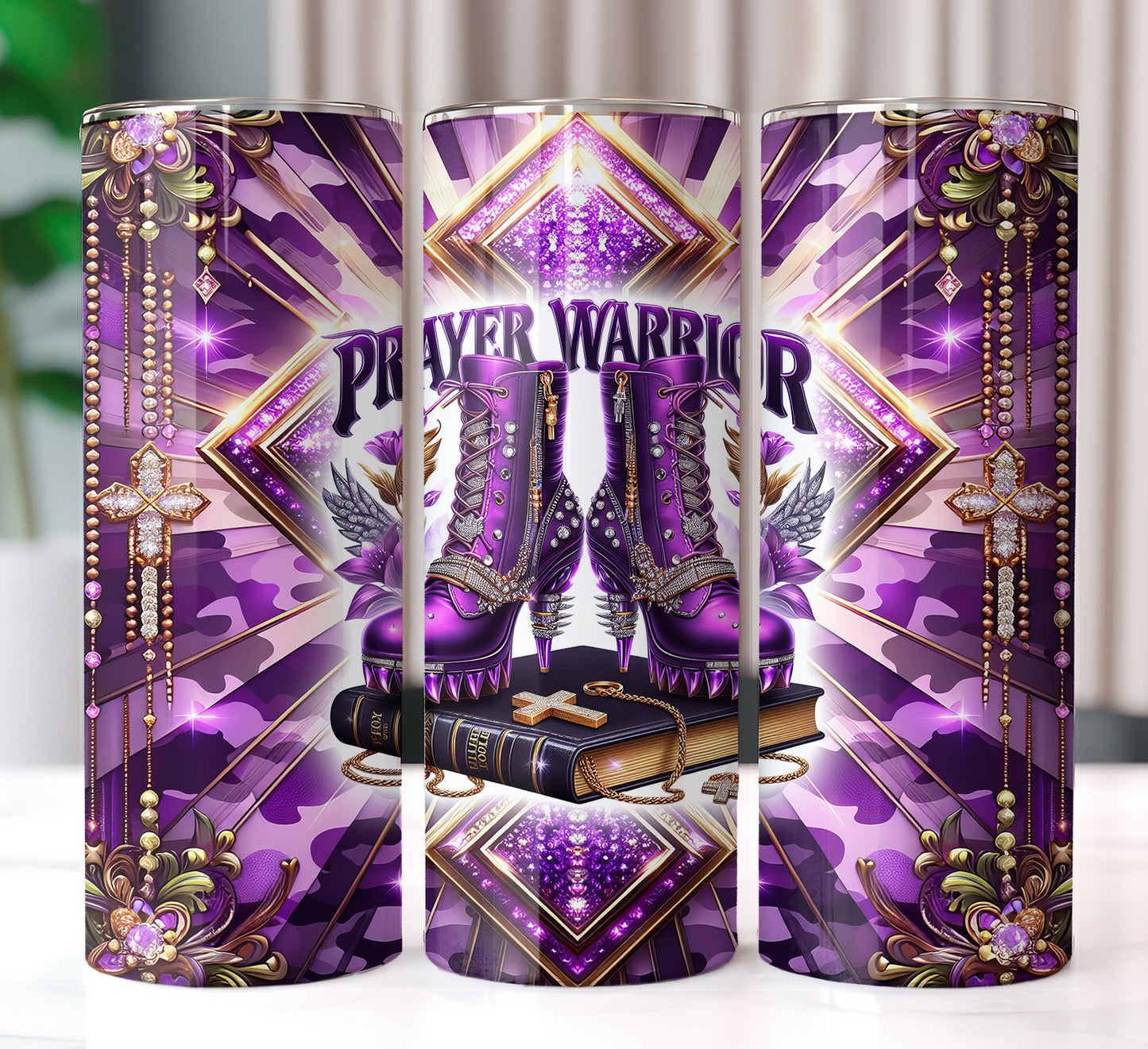 Prayer warriors tumbler