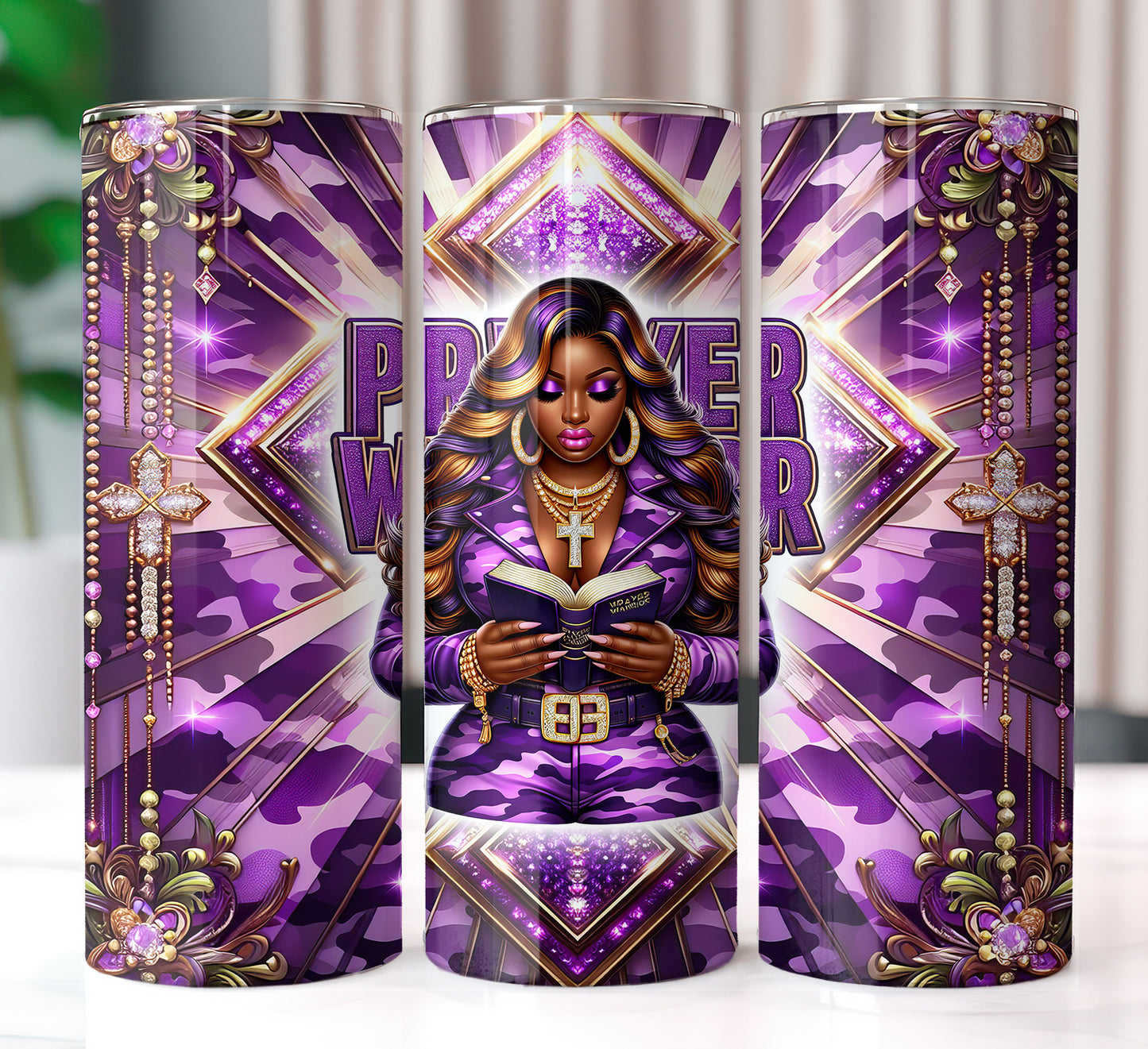 Prayer warriors tumbler