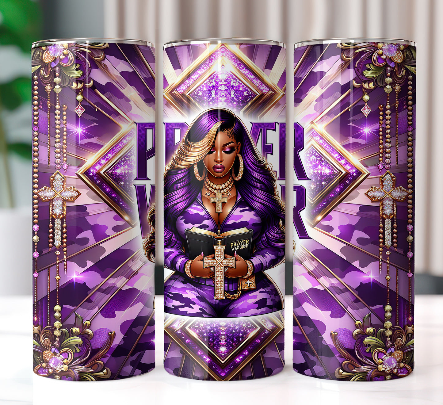 Prayer warriors tumbler