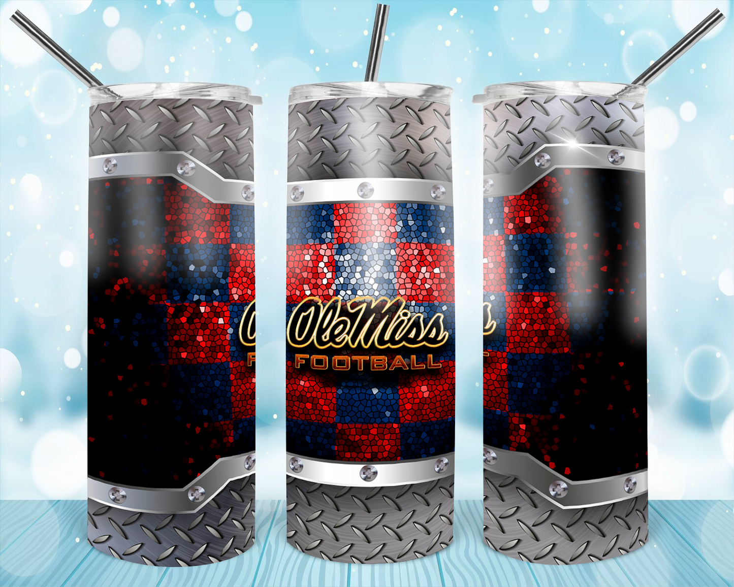 College football tumbler