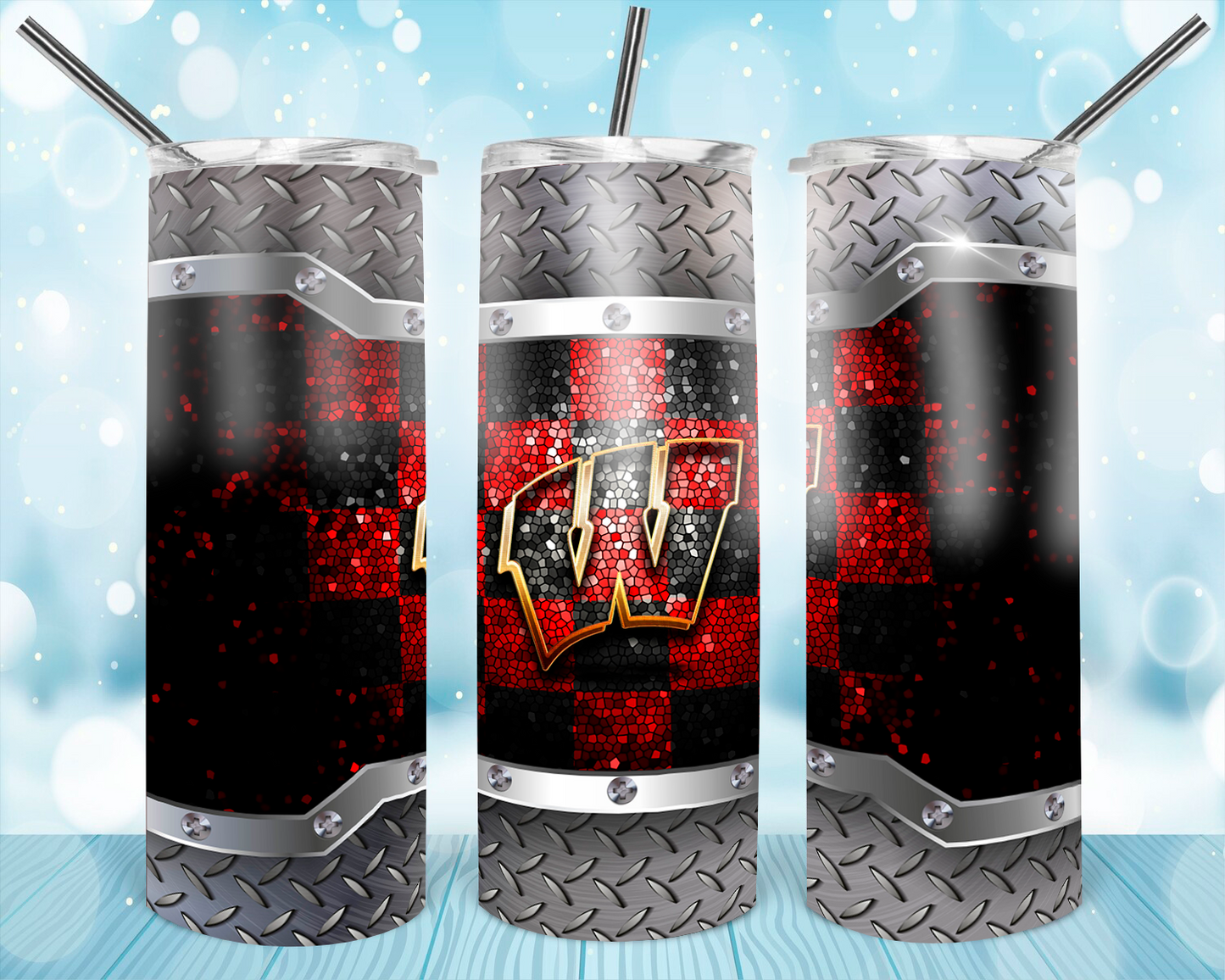 College football tumbler