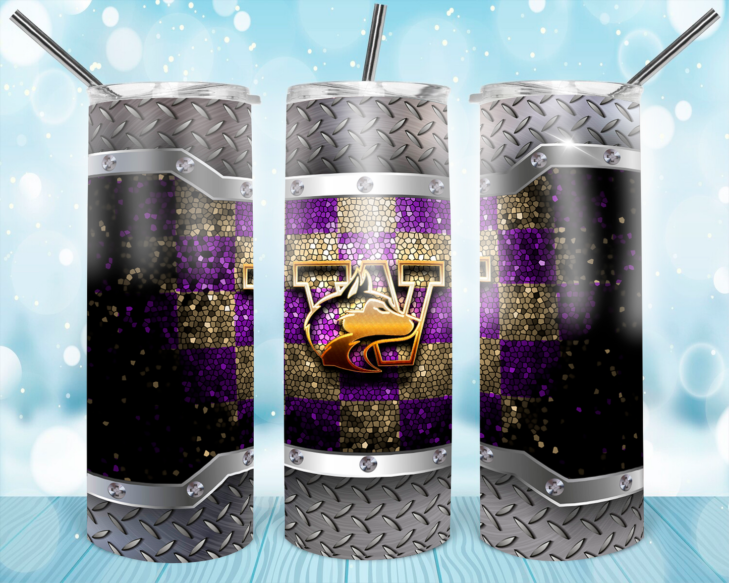 College football tumbler