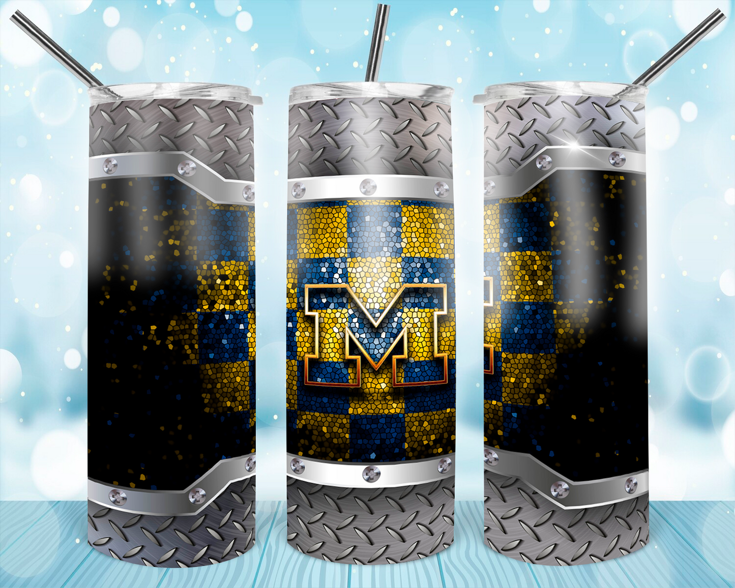 College football tumbler