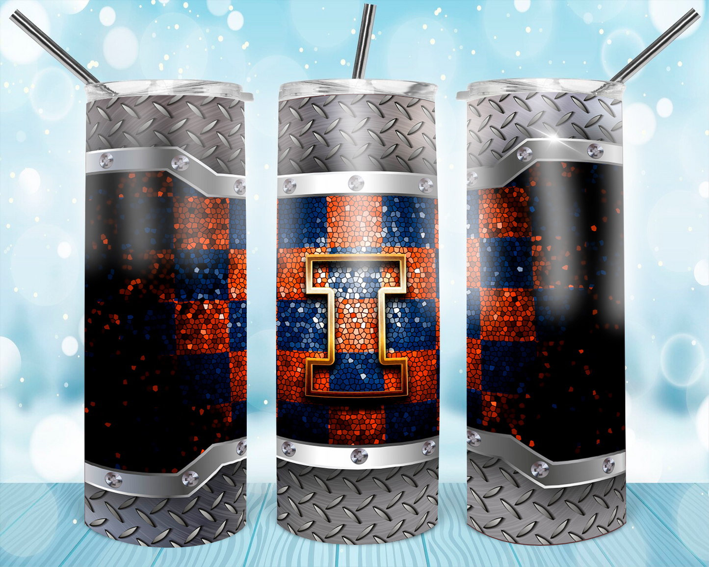 College football tumbler