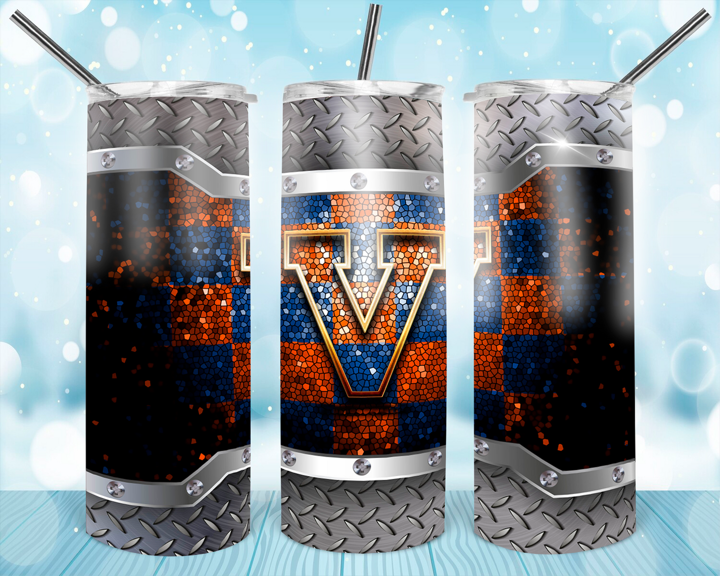 College football tumbler