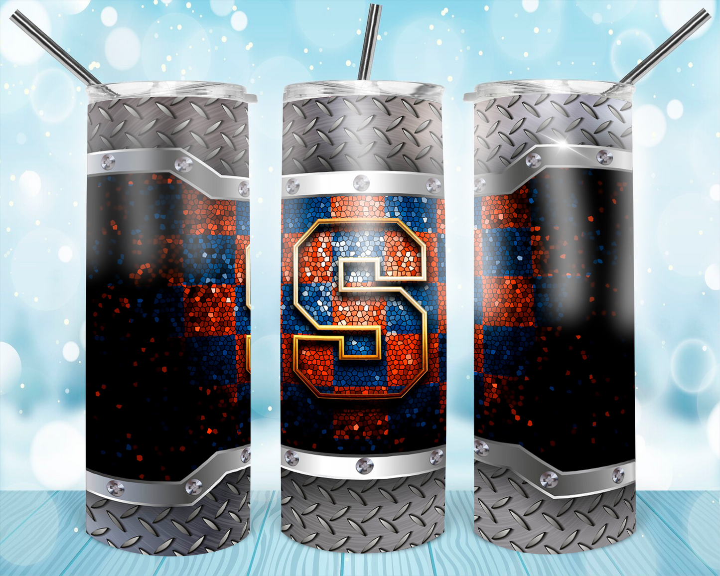 College football tumbler