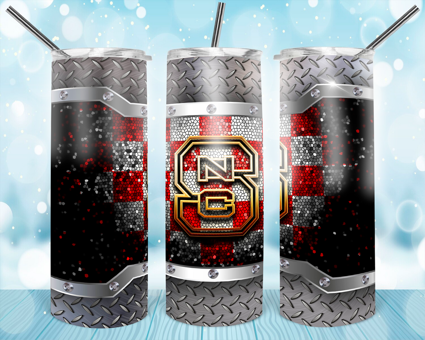 College football tumbler