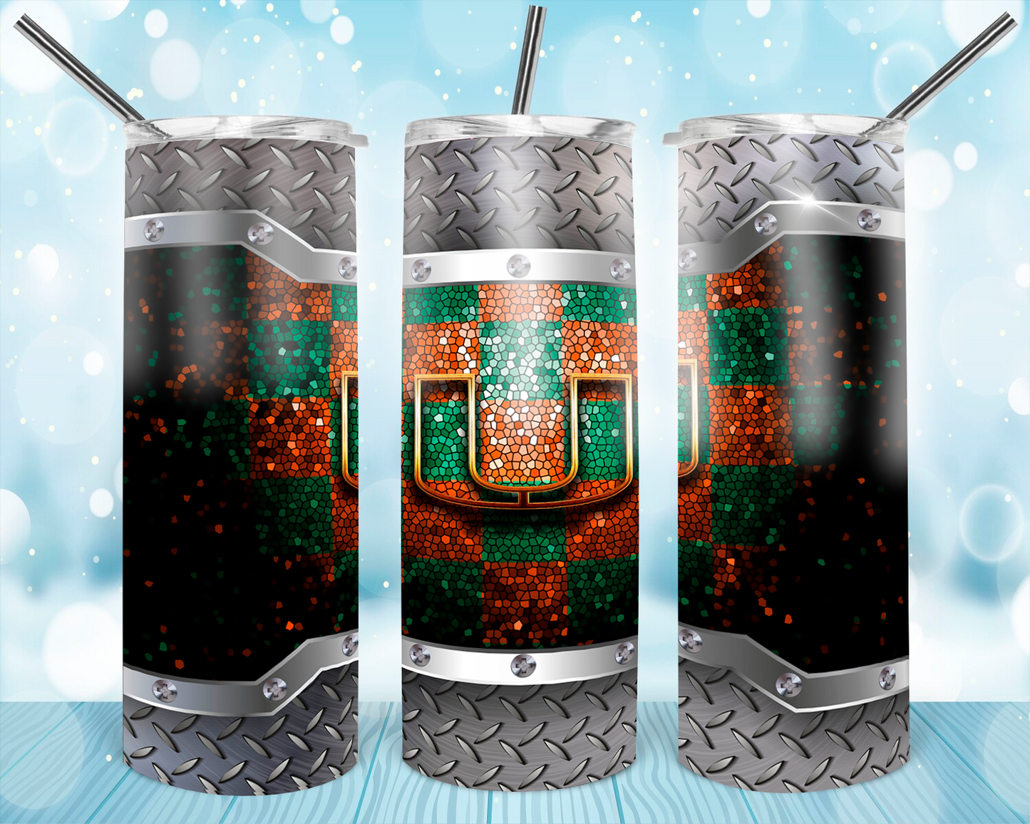 College football tumbler