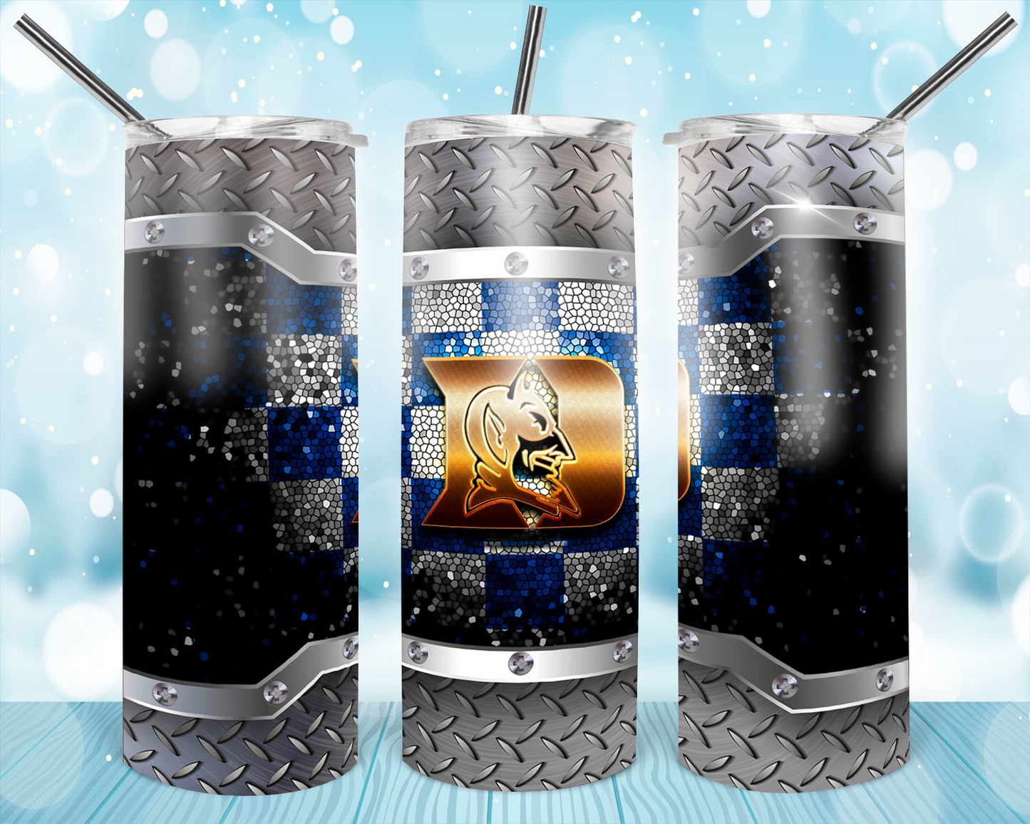 College football tumbler