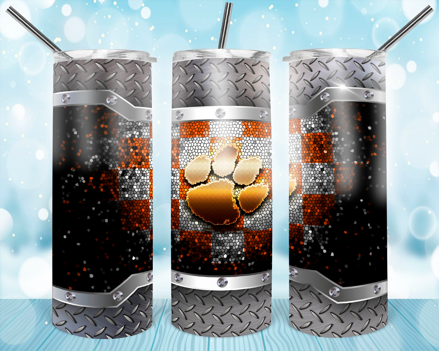 College football tumbler