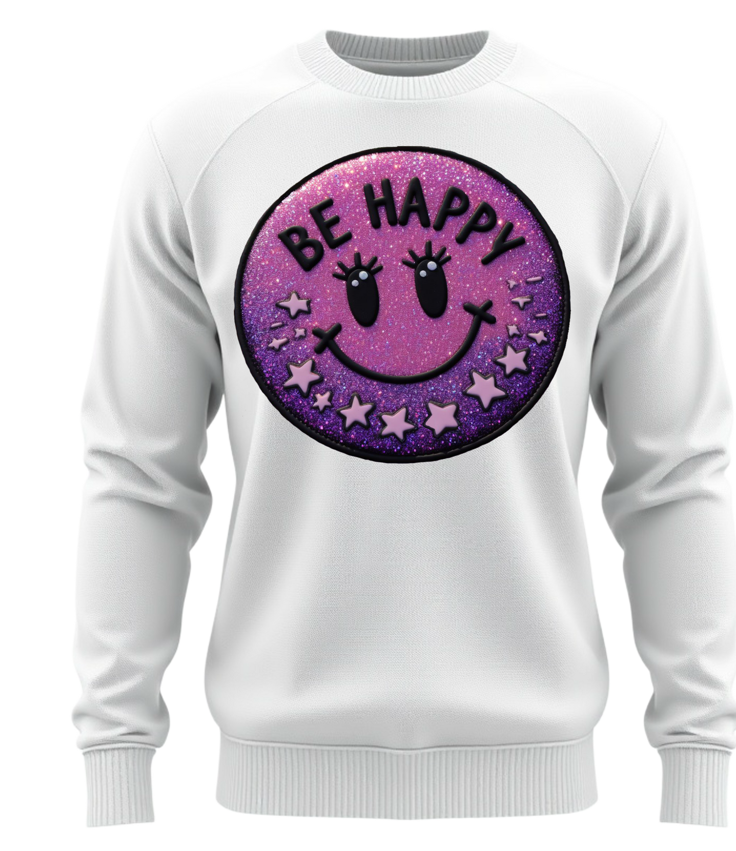 Positive positive & purple vibe pull over 1