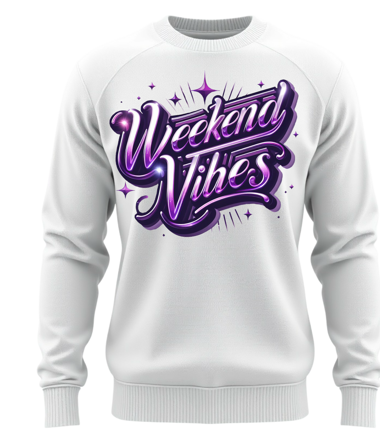 Positive positive & purple vibe pull over 1