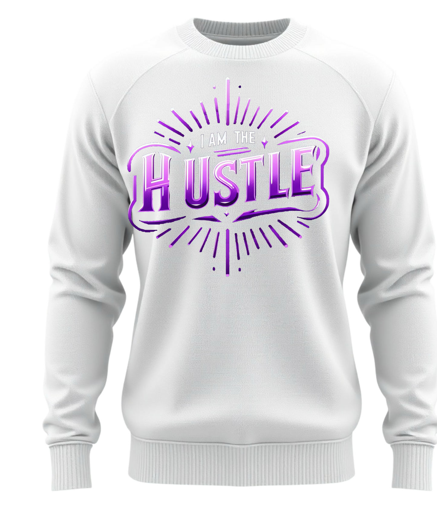 Positive positive & purple vibe pull over 1