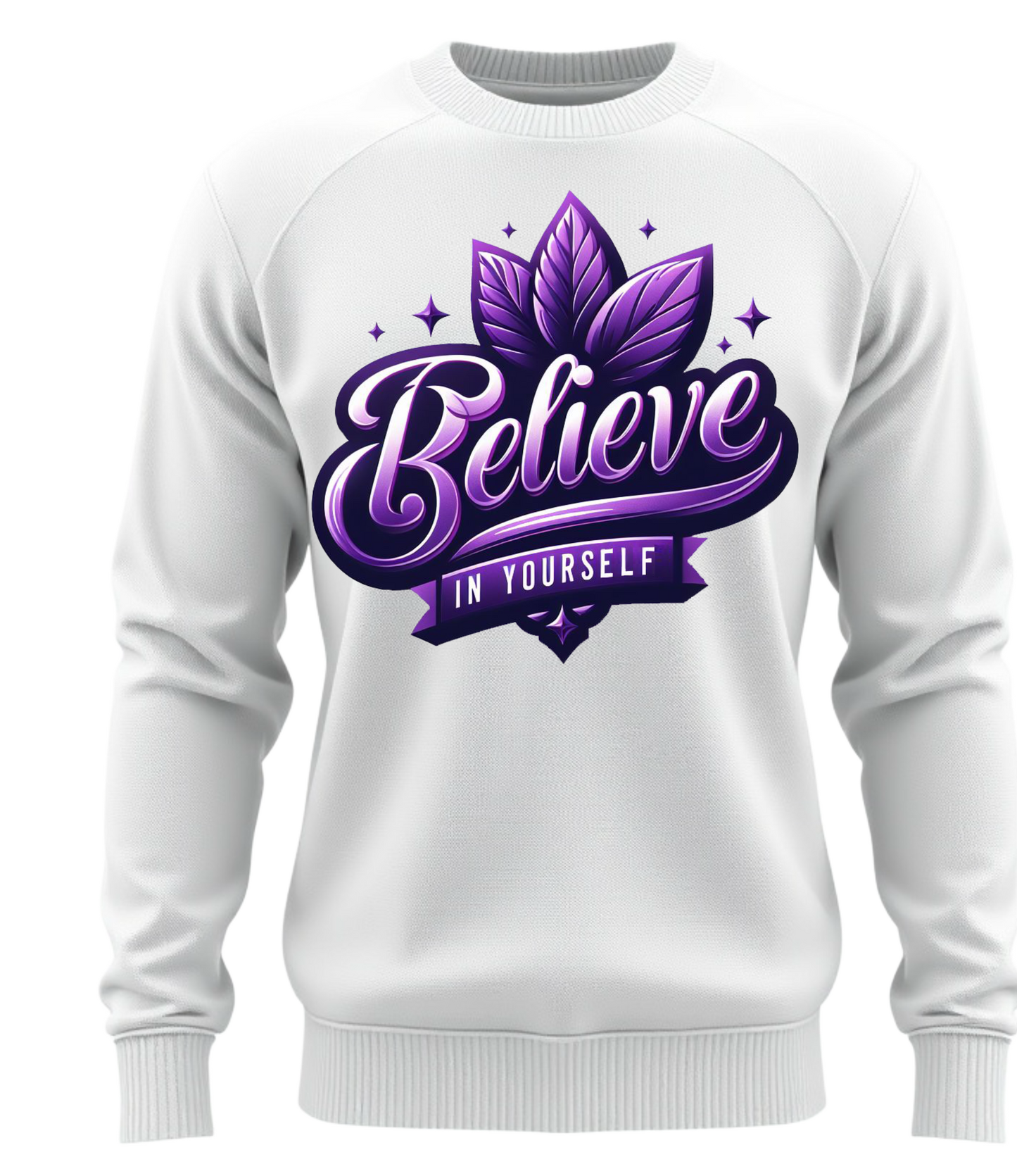 Positive positive & purple vibe pull over 1